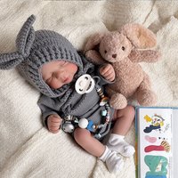Reborn Baby Dolls Boy 20inch Lifelike Reborn Baby Dolls Handmade Newborn Baby 50cm Reborn Toddler Dolls Soft Silicone Doll Cotto