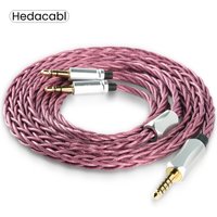Hedacabl Dual 3.5mm to 4.4mm Balanced Cable Compatible with Sennheiser HIFIMAN Sony Beyerdynamic and Crosszone Headphone Models