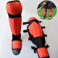 2PCS Thickened Gardening Knee Pads Shin Guards Leg Protectors Mowing Gaiters For Floor Cleaning Weeds Trimming Construction Work