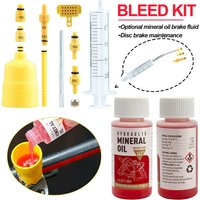 AliExpress NONE Bicycle Brake Oil Bleed Kit Tools For SHIMANO,TEKTRO,Avid,Series MTB Road Bike Brake Repair Tool