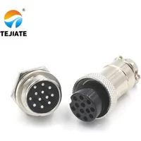 20mm Aviation Plug Connector and Socket GX20 2/3/4/5/6/7/8/9/10/12 core