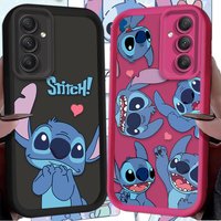 Super Lovely Disney Stitch Case for Samsung Galaxy A26 A36 A56 A05 A05S A15 A25 A35 A55 A54 A34 A24 A14 A13 A52 A52S A51 Cover