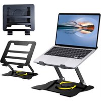 360ư Metal Portable Laptop Tablet Stand Riser Bracket Adjustable Holder For Desk