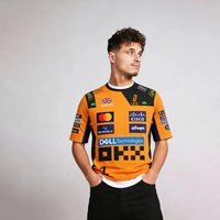 2026 Summer Men's And Women's Racing T-Shirts - Driver #1 Lando Norris & Driver #81 Piastri Fan Tops Sporty Casual Short-Sleeve