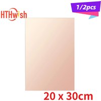 1/2pcs 20x30cm Single sided PCB 20*30 CM Copper Clad Plate PCB Board Laminate Circuit Board DIY Universal Circuit Boards