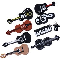 Gitarrenserie Kreative Geschenke USB 2.0-Flash-Laufwerk Echte Kapazität Pen Drive 64 GB/32 GB/16 GB/8 GB/4 GB Memory Stick Pendrive U Disk