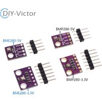 BME280 5V 3.3V Digital Sensor Temperature Humidity Barometric Pressure Sensor Module I2C SPI 1.8-5V BME280 Sensor Module