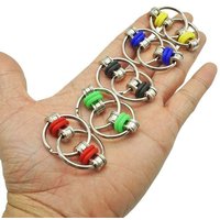 Flippy Bike Chain Fidget Toy Metal Rings ADHD Anxiety Autism Stress Relief Gifts Cool Gadgets for Adults Teenagers Boys Girls