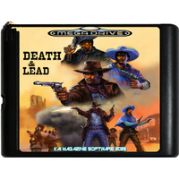 Death & lead MD 16Bit Game Card Full Version But No BGM For mega drive
