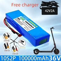 Elektroroller 36V 10S2P 10Ah 18650 Akkupack 500W 36V Lithium-Ionen-Akku. Bei Bestellung wird ein exklusives Ladegerät mitgeliefert.