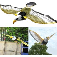 Bird Repellent Hanging Eagle Flying Bird Hawk Scarer Deterrent Hunting Garden Decoy Repellent Pest Protect Plants Garden Decor