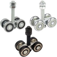 Workshop Ultra-quiet Roller Wooden Sliding Door Pulley Hanging Track Curtain Heavy Lifting Wheel Glass Bearing Factory