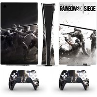 Rainbow Six PS5 Slim Digital Skin Sticker Decal Cover for Console and 2 Controllers PS5 Slim Sticker Vinyl