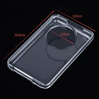 NEW (Thin Version /5TH/2009+ 6Th ) Protector For IPod Classic 6th Gen 120GB 160GB 80GB / 5th 30GB Crystal Clear Hard Cover Case