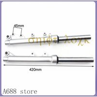 420mm 385mm Silver Black Front Shock Absorber Hydraulic Shock Absorber Suitable for Electric Scooter Accessories