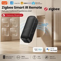 Zigbee Smart IR Remote Universal Infrared Controller With Temperature Humidity Sensor For TUYA Smart Life Zigbee2mqtt Gateway