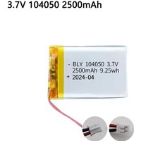 104050 3.7V 2500mAh Polimerowy Akumulator Litowy do Kamery, Nawigatora GPS, Słuchawki Bluetooth, Walkie-Talkie