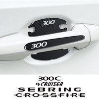 For Chrysler 300 300C PT Cruiser Voyager Sebring Pacifica Crossfire 200 Car DoorAnti-collision Strip Stickers Auto Accessories