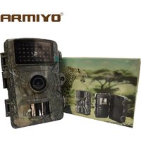 Armiyo 16MP 1080P Wildlife Scouting Hunting Camera with 12M Night Vision Motion Sensor Waterproof Trail DL001