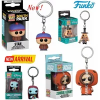 Funko POP Vinyl Figure Keychain Toy SALLY SEWING SOUTH PARK Zombie Kenny STAN SCROOGE McDUCK TINA ASH CHOST RIDER ELVIRA Toys
