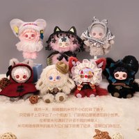 Mioco Reality of Oblivious Series Plush Blind Box Vinyl Face Backpack Charm Cute Trendy Surprise Blind Box Doll Decoration Gifts