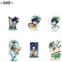 Sunsyea Official Genshin Impact Merch From miHoYo Venti Acrylic Stand Ornament Anime Collection