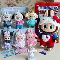 POP MART LABUBU THE MONSTERS SANRIO CHARACTERS Series Surprise Unbox Mystery Bag Cute Plushie Character Collectible Present Gift