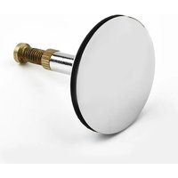 1Pcs New Pop Up Waste Stopper Bathtub Plug Only Flat Seal Brass Bath Stopper 43mm Adjustable Bathroom Tub Drain Filter