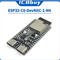 ESP32-C6-DevKitC-1 ESP32-C6 Core Board WIFI6 BLE Zigbee Ultra-low Power Consumption Compatible ESP32 Series Modules