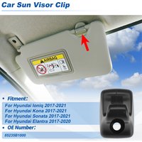 UXCELL Sun Visor Clip Sunvisor Inner Clip No.85235B1000 for Hyundai Ioniq 2017-2021 Car Accessoriesfor Hyundai Kona 2017-2021