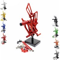 Foot Pegs Rest Rear Set Footrests Rearset Suitable For CBR600RR 2003-2022 Motorcycle Motocross Footrests Anti-Slip Pedal