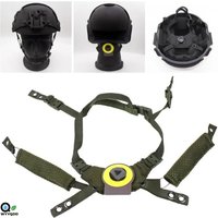 Tactical Helmet Strap Adjustable Chin Strap Inner Suspension System with Bolts and Screws for Tactical Fast Airsoft Helmets