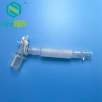 Anesthesia extension tube,Disposable Anesthesia Breathing Circuit,Thread Extension Tube,L-shaped Rotary Joint