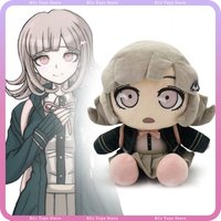 Danganronpa 2 Nanami Chiaki Plüschtier in sitzender Pose, weiche Baumwoll-Stoffpuppe, Anime-Sammlerstück, Geschenk für Spielfans