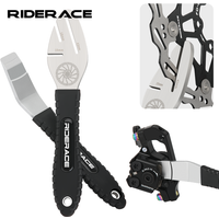 RIDERACE Bike Disc Brake Correction Wrench MTB Bike Brake Rotor Alignment Truing Tool For Road Cycling Adjustment Repair Tool