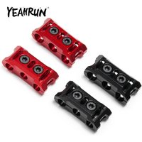 YEAHRUN Aluminum Alloy 10AWG 12AWG Line Cable Handlebar Frame Clamp Clips Fixed Buckle for 1/8 1/10 RC Crawler Cars Buggy Parts