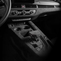 For LHD Audi A4L B9 Sedan A4 Allroad Avant S4 A5 S5 2017 2018 2019 2020 2021 2022 2023 2024 Suede Leather Overlays Interior Trim