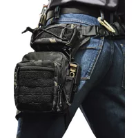 Highly Durable 1000D Nylon Laser Cut Waist Pack for Outdoor Sports like Cycling and Motorcycling 힙색 waist bag men belt bags sac