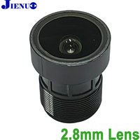 JIENUO 2.8mm Lens CCTV Fixed Iris M12 Leneses Format For Security Surveillance Video Ip Camera Digital Analog Support Infrared