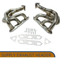 Embouts d'échappement de collecteur tubulaire en acier inoxydable pour Porsche 97-04 986 BOXSTER BASE/S