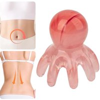 Octopus Shape Scalp Massage Comb 8-Tentacle Head Scratcher Comb Portable for Home Office Massage