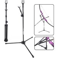 New Arrival Archery Bow Holder Recurve Compound Folding Bow Stand For Archery Outdoor Shooting Hunting