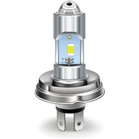 18W H4 Led Moto P45T R2 CANBUS Motorcycle Headlight Bulb For Car Scooter Tractor 9003 HB2 6V 10-80V White LED Hi/Lo Beam Lamp