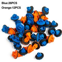 38PCS For Tacoma Fender Flare Retainer Clips #75495-35010 For Tacoma For RAV4 For Highlander For FJ Cruiser For 4Runner