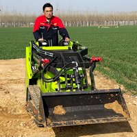 Crawler Skid Steer Loaders Chinese Multifunctional Skid Steer Loader With Track New Skid Steer Front End Loader Customized