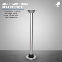 Feststehendes RV-Tischbein mit 50 mm Durchmesser, 65/75 cm Hochleistungs-Aluminium-Tischstütze für Wohnmobile, Camper, Boote & Yachten