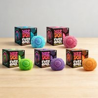 New Schylling Doh Fuzz Ball Flower Power Sensory Fidget Cube Squishy Anti-Anxiety Squeeze Object for Focus ADHD Population