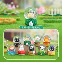 New Hayao Miyazaki Dream Journey Crystal Ball Mystery Box Toy Collectible Figure Children'S Trendy Blind Box Surprise Gift