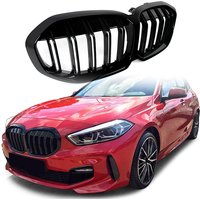 Für BMW 1er F40 5-türiger Fließheck 2019 2020 2021 2022-2024 Kühlergrill-Abdeckung 118d 116d 120d M4-Stil vorderer Nierengrill