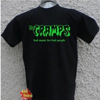 THE CRAMPS Bad Music For Bad People punk goth rock indie T Shirt ALL SIZES